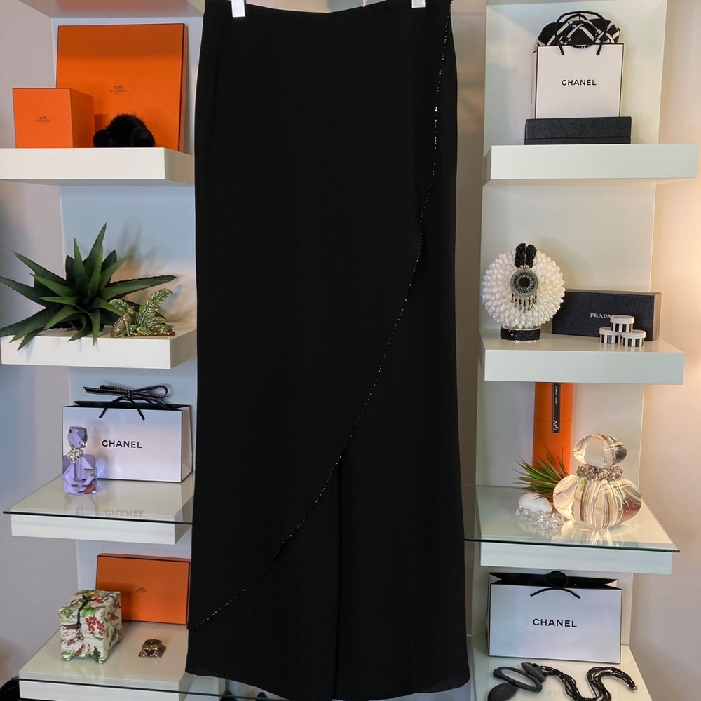 🖤 🖤 SIMON CHANG OVERLAY PANTS - Picture 8 of 14